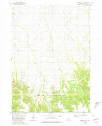 Chimney Butte 1980 topographic map thumbnail