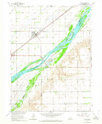 Clarks 1962 topographic map preview