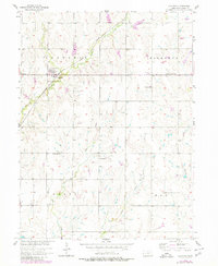 Clatonia 1957 topographic map thumbnail