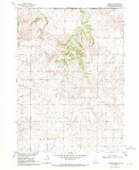 Clinton NE 1969 topographic map thumbnail