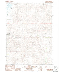 Cody East 1985 topographic map thumbnail