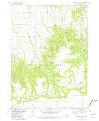 Coffee Mill Butte 1980 topographic map thumbnail