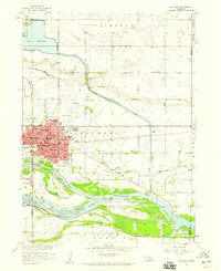 Columbus 1958 topographic map thumbnail