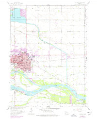 Columbus 1958 topographic map thumbnail