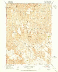 Comstock NW 1952 topographic map thumbnail