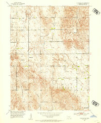 Comstock SE 1952 topographic map thumbnail