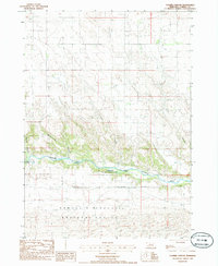 Cooper Canyon 1985 topographic map thumbnail