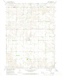 Cornlea 1966 topographic map thumbnail