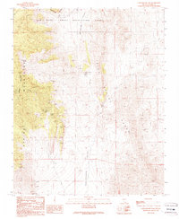 Cottonwood Pass 1989 topographic map thumbnail
