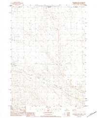 Crookston East 1983 topographic map thumbnail