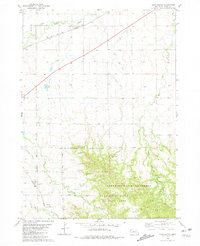 Crow Butte 1980 topographic map thumbnail