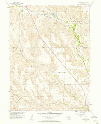 Curtis NW 1956 topographic map thumbnail