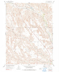 Curtis NW 1956 topographic map thumbnail