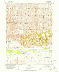 Cushing 1955 topographic map thumbnail