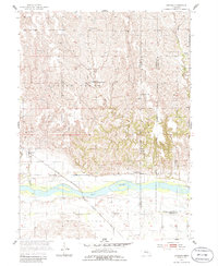 Cushing 1955 topographic map thumbnail