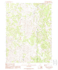 Dairy Valley 1989 topographic map thumbnail