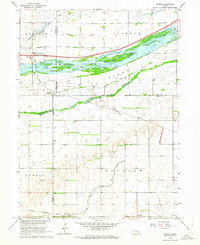 Denman 1962 topographic map thumbnail