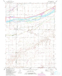 Denman 1962 topographic map thumbnail
