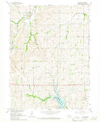 Denton 1964 topographic map preview