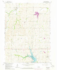Denton 1964 topographic map thumbnail