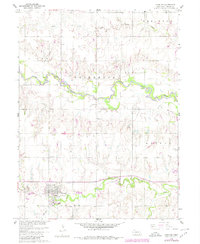 Deshler 1960 topographic map preview