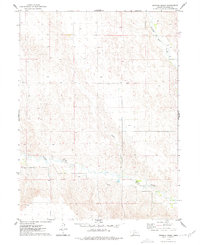 Dittons Creek 1974 topographic map preview