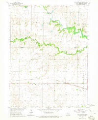 Dorchester NW 1964 topographic map thumbnail