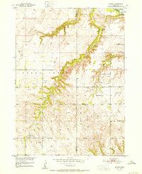 Dorsey 1952 topographic map thumbnail