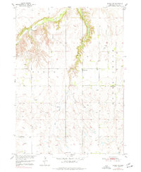 Dorsey NW 1950 topographic map thumbnail