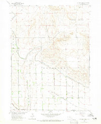 Dry Sheep Creek 1963 topographic map thumbnail