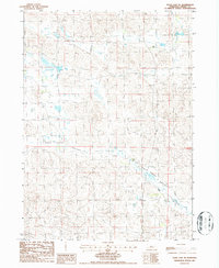 Duck Lake NE 1986 topographic map preview