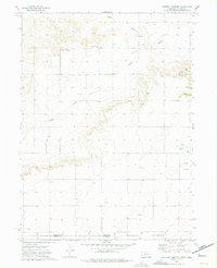Easterly Airport 1972 topographic map thumbnail