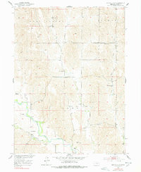 Eddyville NE 1951 topographic map thumbnail
