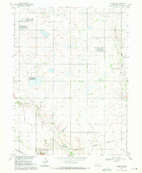 Edgar NW 1969 topographic map thumbnail