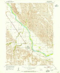 Elba 1953 topographic map thumbnail