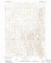 Elgin NW 1963 topographic map thumbnail