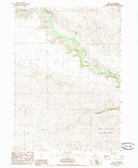 Eli SE 1985 topographic map preview