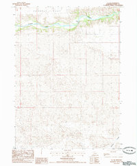 Eli SW 1985 topographic map thumbnail