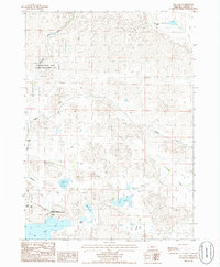 Ell Lake 1985 topographic map thumbnail