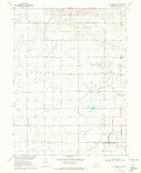 Elm Creek SE 1970 topographic map thumbnail