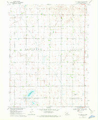 Elm Creek SW 1970 topographic map thumbnail