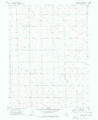 Elsie NE 1973 topographic map thumbnail