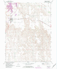 Elwood 1971 topographic map thumbnail