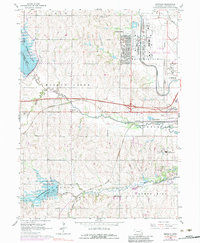 Emerald 1964 topographic map thumbnail