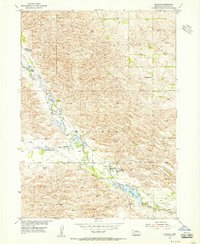 Ericson 1954 topographic map thumbnail