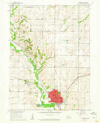 Fairbury 1960 topographic map thumbnail