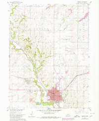 Fairbury 1960 topographic map thumbnail