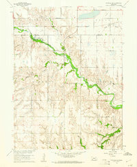 Fairfield SE 1960 topographic map thumbnail