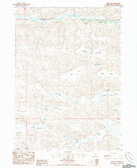 Farm Flat 1985 topographic map thumbnail