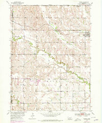 Farwell 1953 topographic map thumbnail